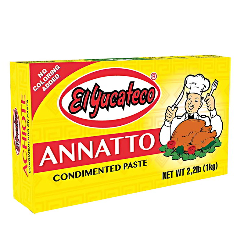 Achiote en pasta 1 kg El yucateco