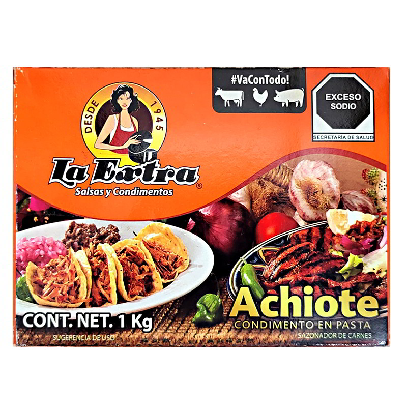 Achiote en pasta 1 kg La Extra