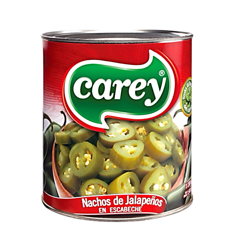 Chile jalapeño rodaja 794g Carey