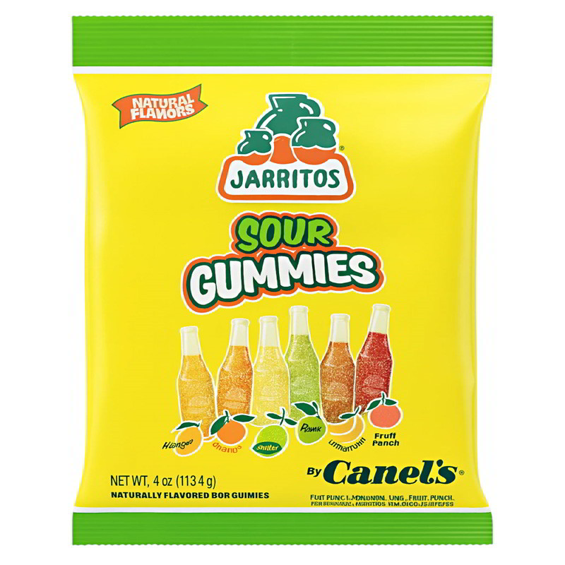 Jarritos sour gummies 113g